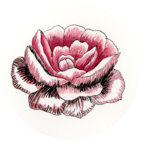 flower button 1